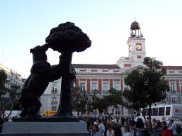 El oso y el madrono en Plaza del Sol, Madrid